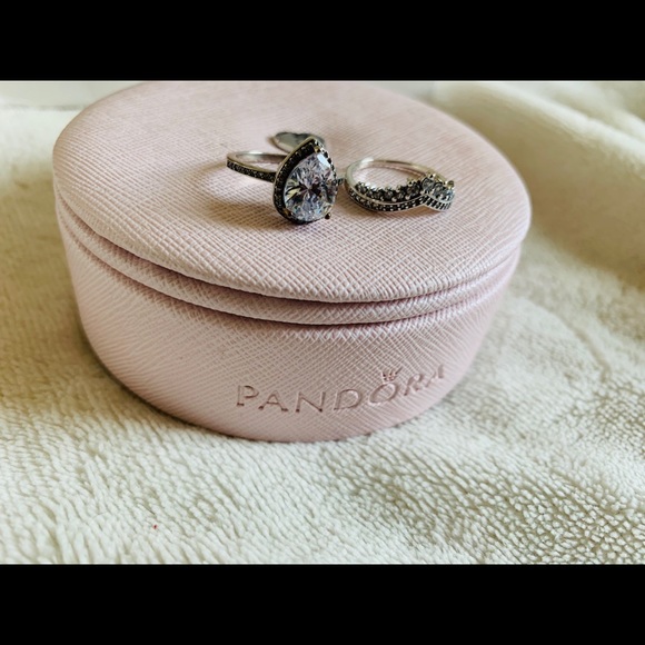 ⚡️MemDaySale⚡️2in1 Pandora Teardrop &Wishbone Set - Picture 9 of 11